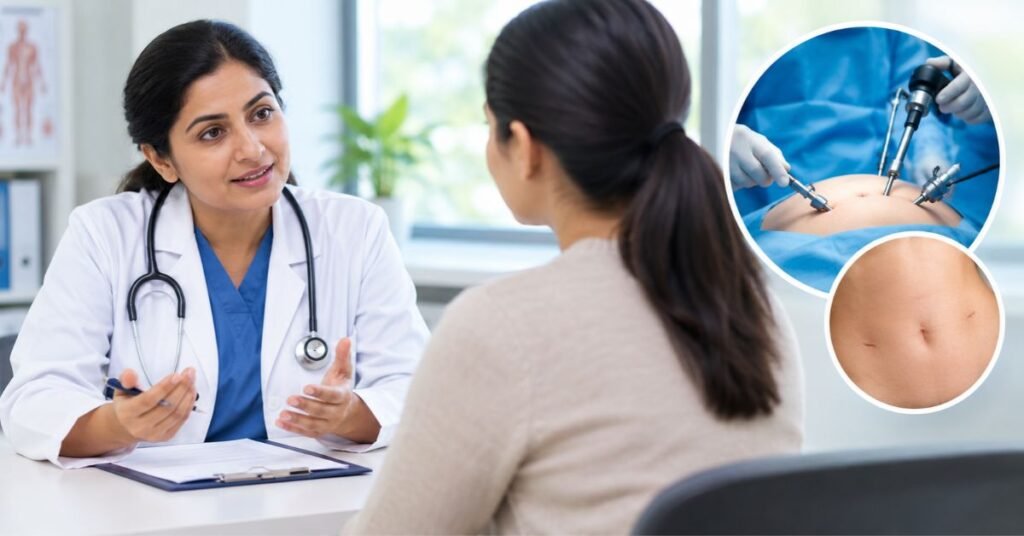 gynecologist for laparoscopic operation in indore